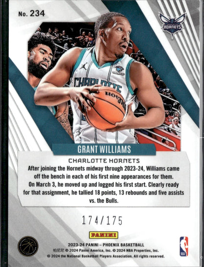 2023-24 Panini Phoenix Grant Williams Pink #/175 #234