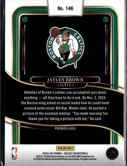 2024-25 Panini Select Jaylen Brown Blue (Retail) #146
