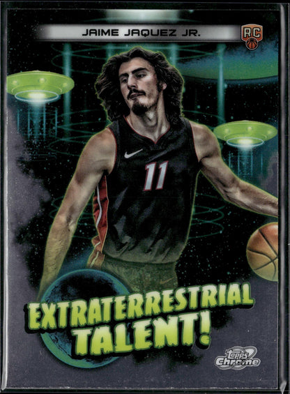 2023-24 Topps Chrome Cosmic Jaime Jaquez Jr. Extraterrestrial Talent #ET-22