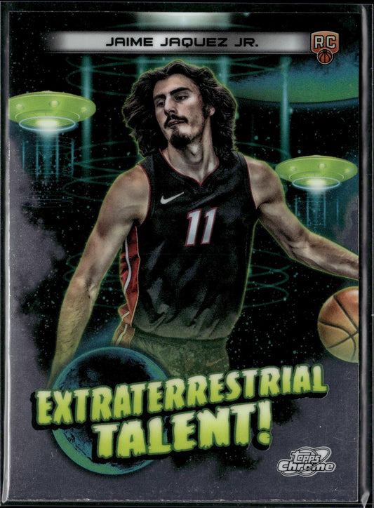 2023-24 Topps Chrome Cosmic Jaime Jaquez Jr. Extraterrestrial Talent #ET-22