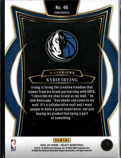 2024-25 Panini Select Kyrie Irving Blue (Retail) #46