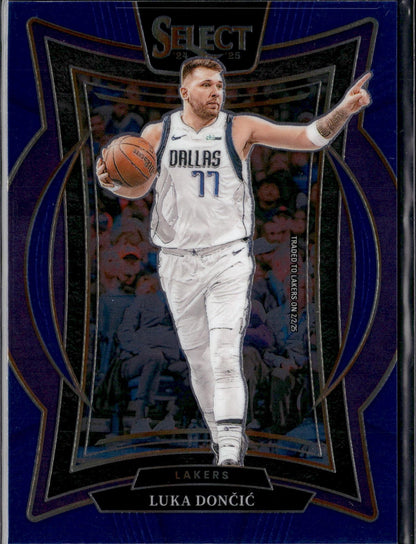 2024-25 Panini Select Luka Doncic Blue (Retail) #56