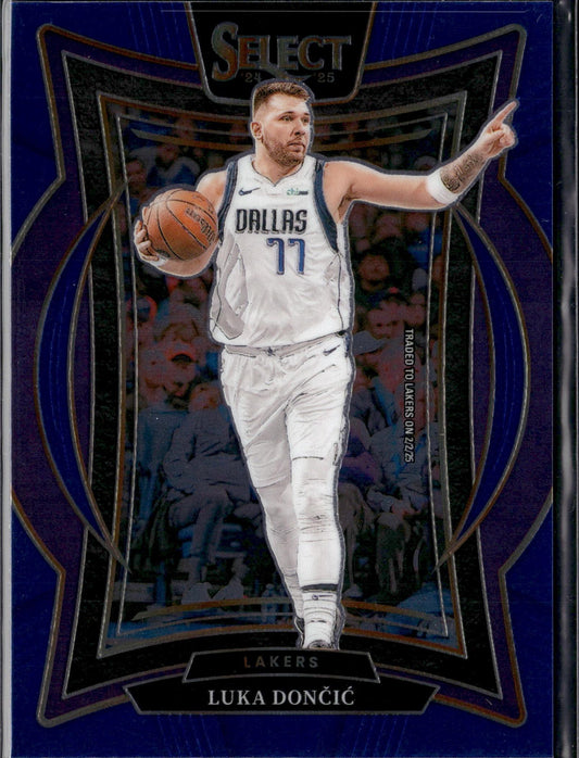 2024-25 Panini Select Luka Doncic Blue (Retail) #56
