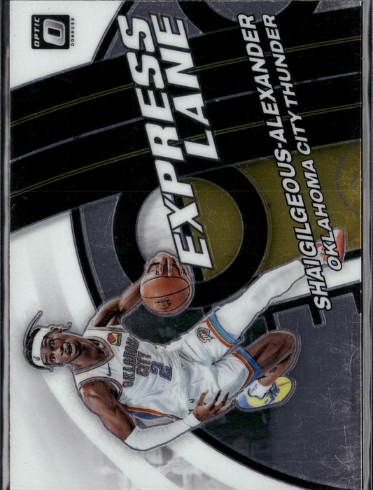 2021-22 Donruss Optic Shai Gilgeous-Alexander Express Lane #17 *READ*