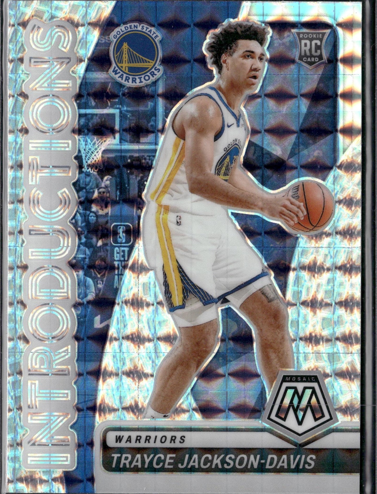 2023-24 Panini Mosaic Trayce Jackson-Davis Introductions Mosaic #5