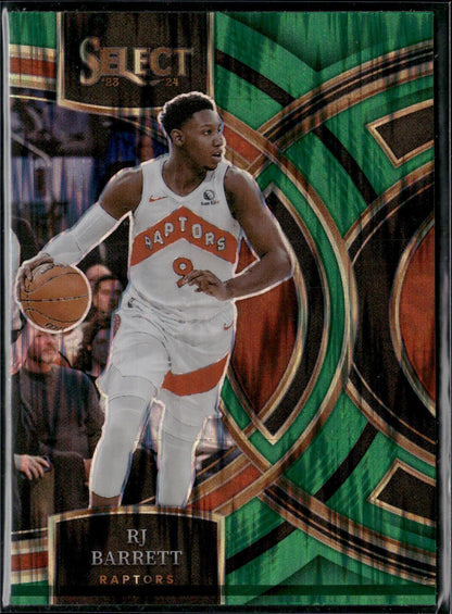 2023-24 Panini Select RJ Barrett Green Shock Prizms #200