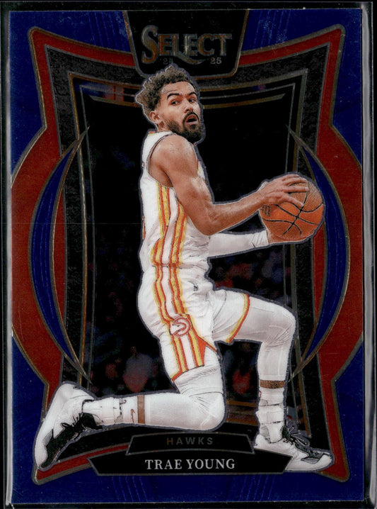2024-25 Panini Select Trae Young Blue (Retail) #63