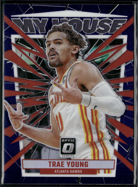 2023-24 Donruss Optic Trae Young My House Purple #8