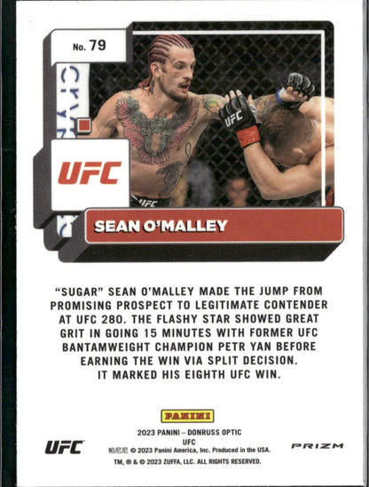 2023 Donruss Optic UFC Sean O'Malley Holo #79
