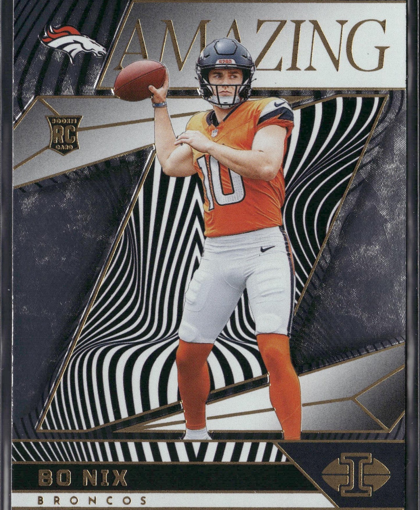 2024 Panini Illusions Bo Nix Amazing #7