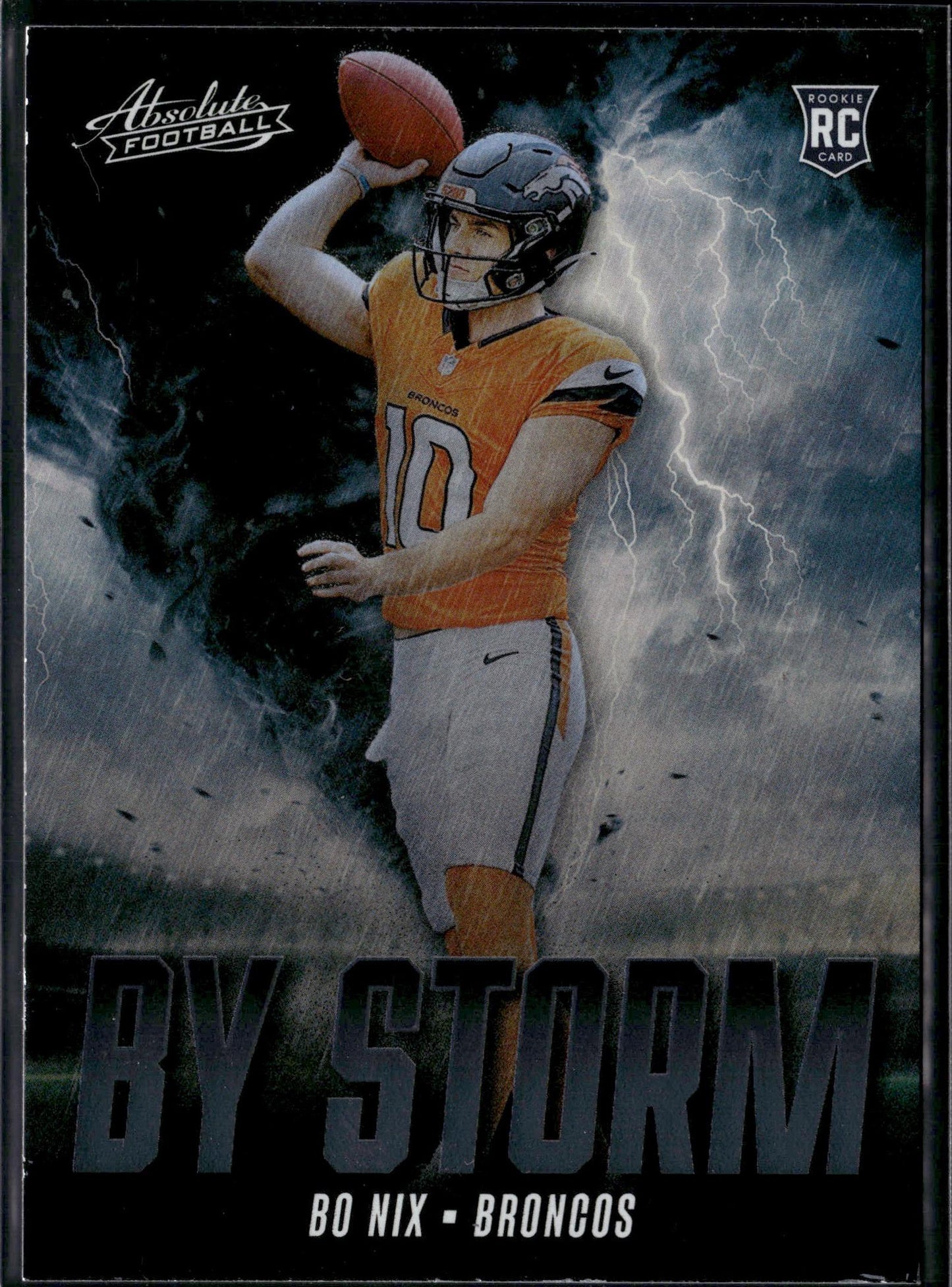 2024 Panini Absolute Bo Nix By Storm #BS-BNX