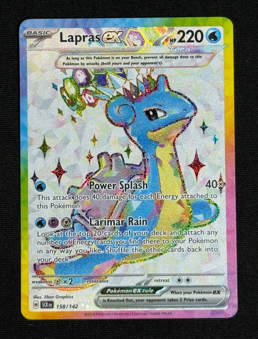SV07: Stellar Crown Lapras ex #158/142