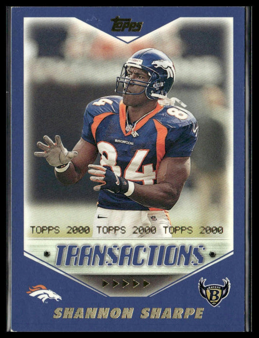 2000 Topps Shannon Sharpe Topps Collection #158