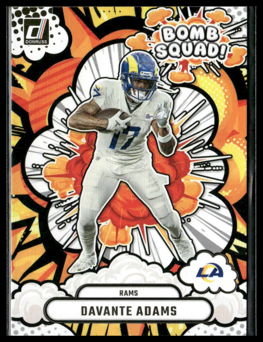 2025 Donruss Davante Adams Bomb Squad #BS-DAS