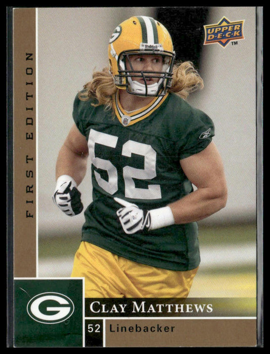 2009 Upper Deck First Edition Clay Matthews Rookie #171