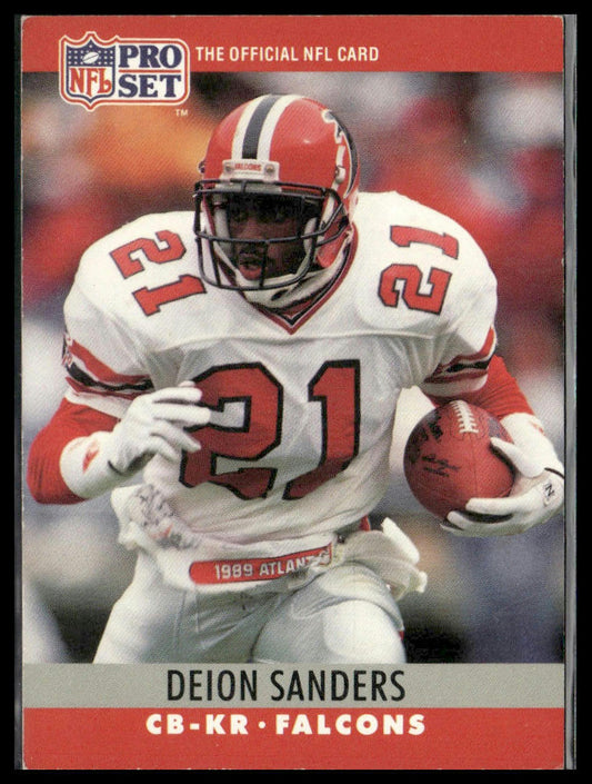 1990 Pro Set Deion Sanders #36