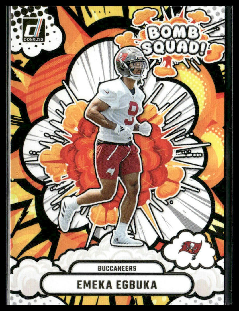 2025 Donruss Emeka Egbuka Bomb Squad #BS-EEA