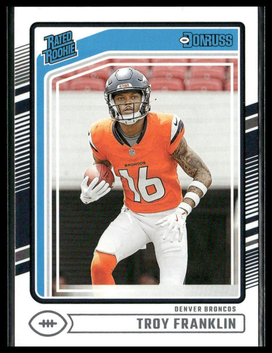 2024 Donruss Troy Franklin Rookie #338