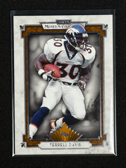 2013 Topps Museum Collection Terrell Davis Copper #6