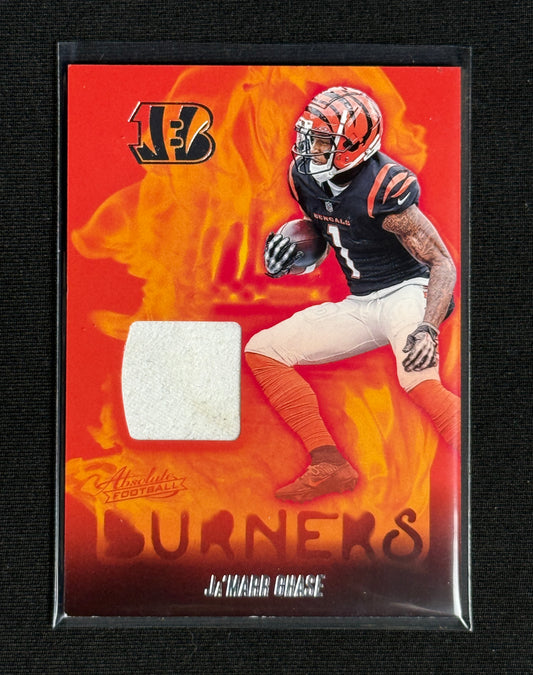 2024 Panini Absolute Ja'Marr Chase Absolute Burners #AB-JCE