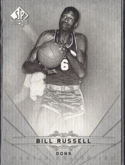 2012-13 SP Authentic Bill Russell Canvas Collection #CC-3