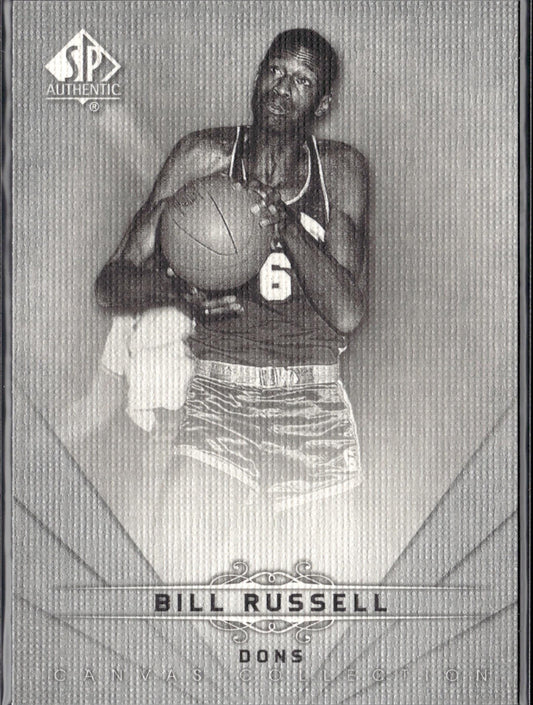 2012-13 SP Authentic Bill Russell Canvas Collection #CC-3