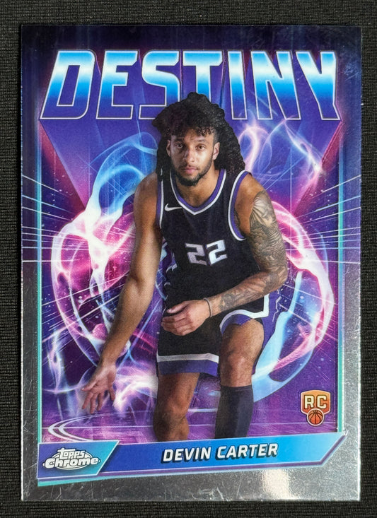 2024-25 Topps Chrome - Destiny Devin Carter #D-10