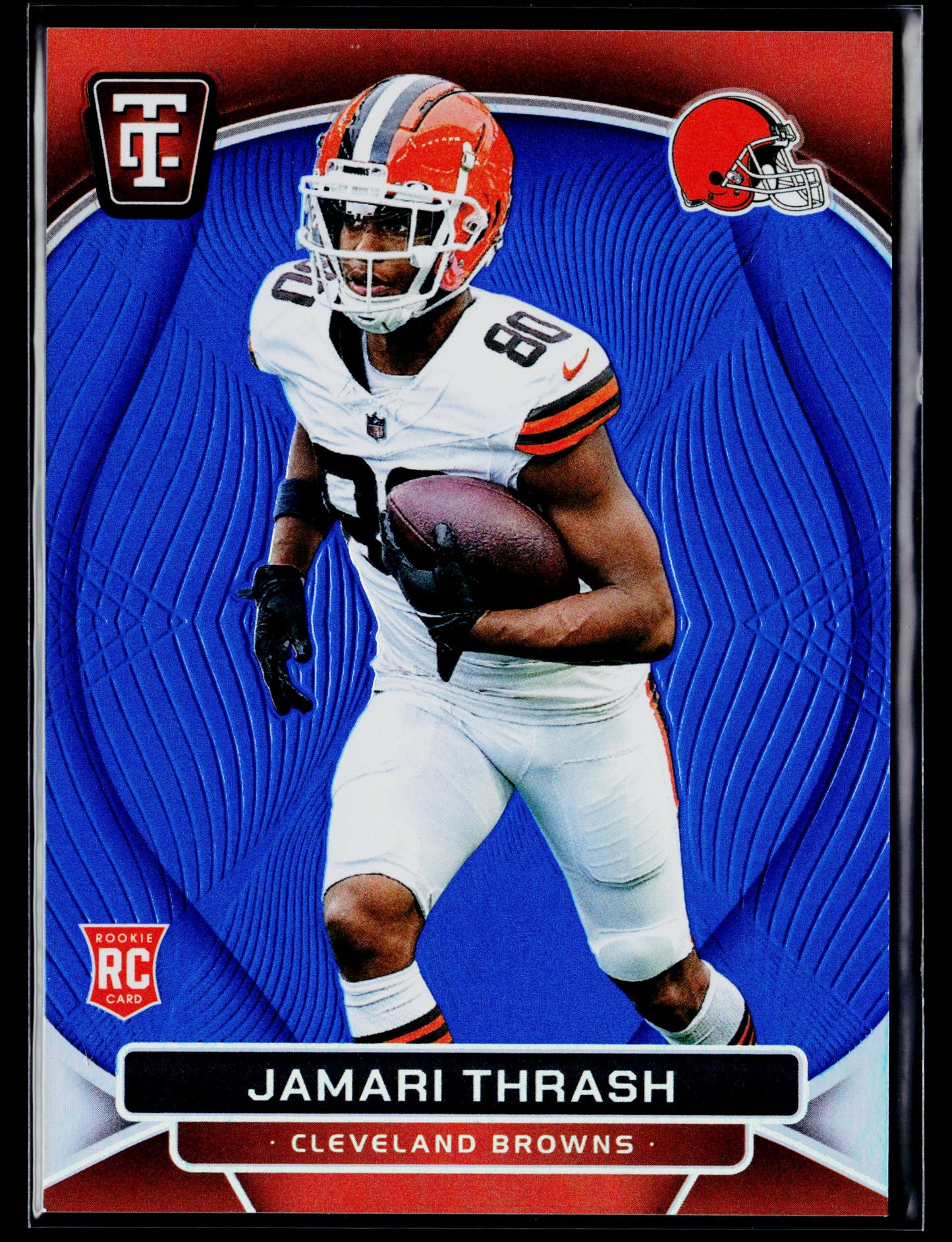 2024 Panini Totally Certified Jamari Thrash Mirror Platinum Blue #/149 #133 RC