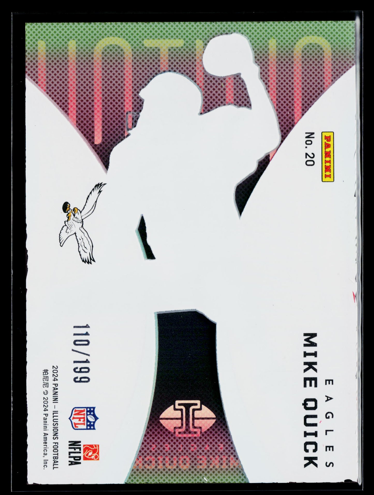 2024 Panini Illusions Mike Quick Clutch Red #/199 #20