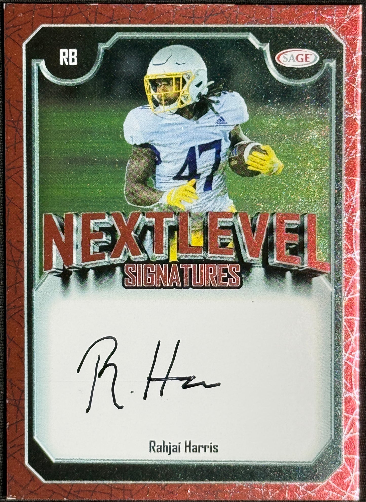 #NLSRH4 Rahjai Harris SAGE Next Level Signatures