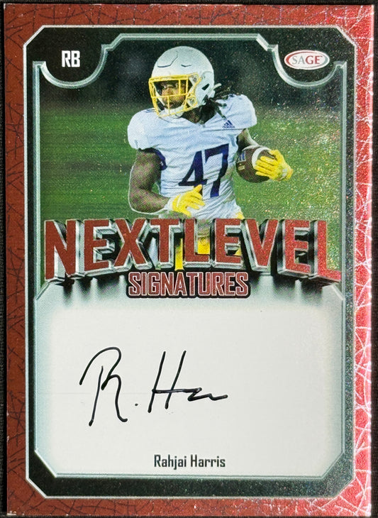 #NLSRH4 Rahjai Harris SAGE Next Level Signatures