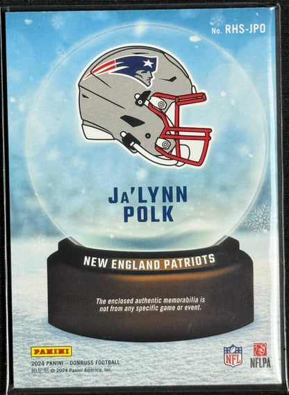 2024 Donruss Ja’Lynn Polk Rookie Holiday Sweater #RHS-JPO