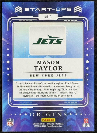 2025 Panini Origins Mason Taylor Start-Ups #9