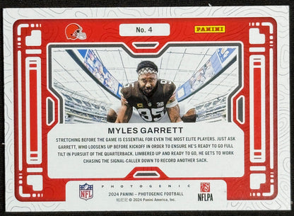 2024 Panini Photogenic Myles Garrett A Different View #4
