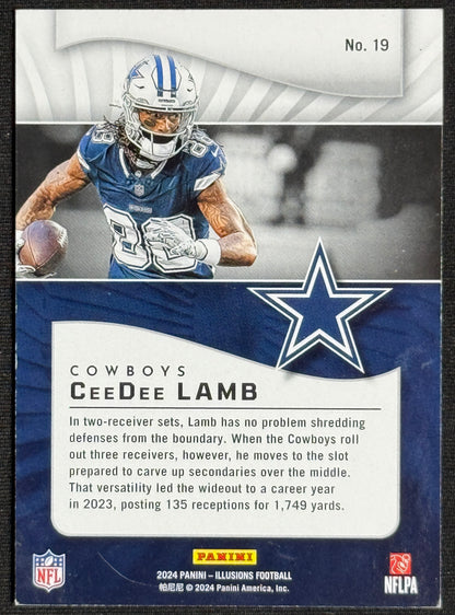 2024 Panini Illusions CeeDee Lamb #19