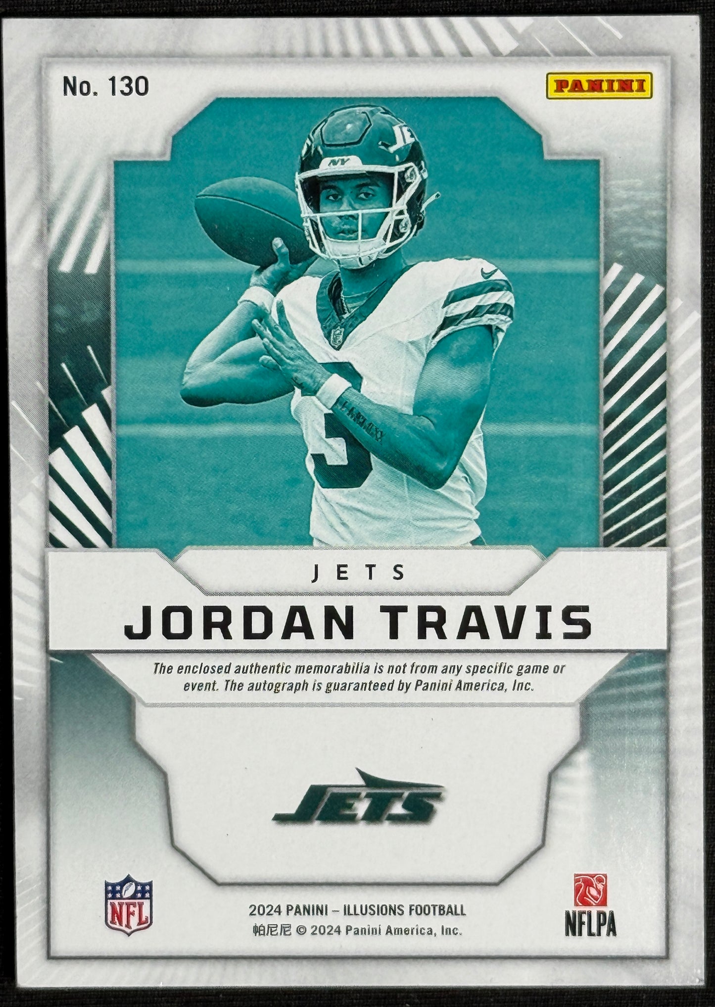 2024 Illusions Jordan Travis First Impressions Memorabilia Auto #/249 #130