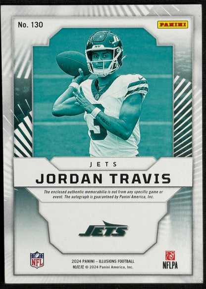 2024 Illusions Jordan Travis First Impressions Memorabilia Auto #/249 #130