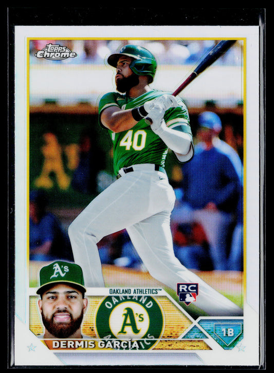 2023 Topps Chrome Dermis García Refractors #183