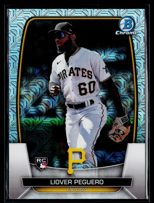 2023 Bowman Liover Peguero Rookie Mojo Refractors #85