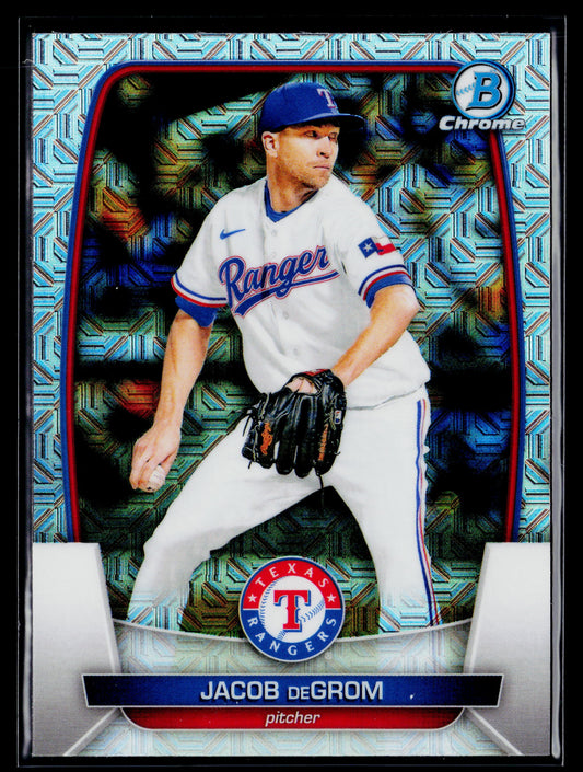 2023 Bowman Jacob deGrom Mojo Refractors #54