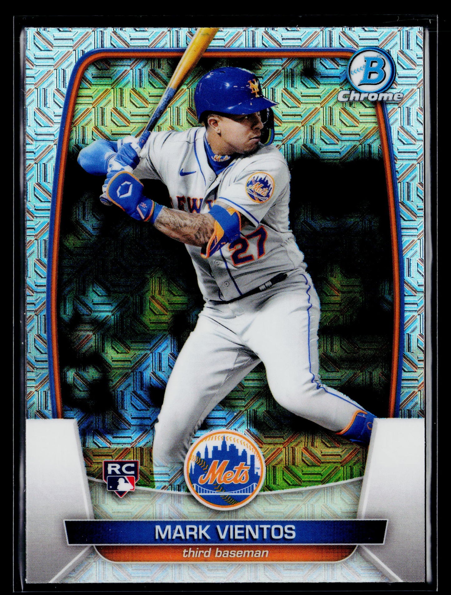 2023 Bowman Mark Vientos Rookie Mojo Refractors #55