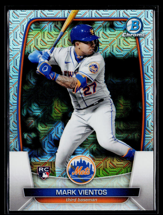 2023 Bowman Mark Vientos Rookie Mojo Refractors #55