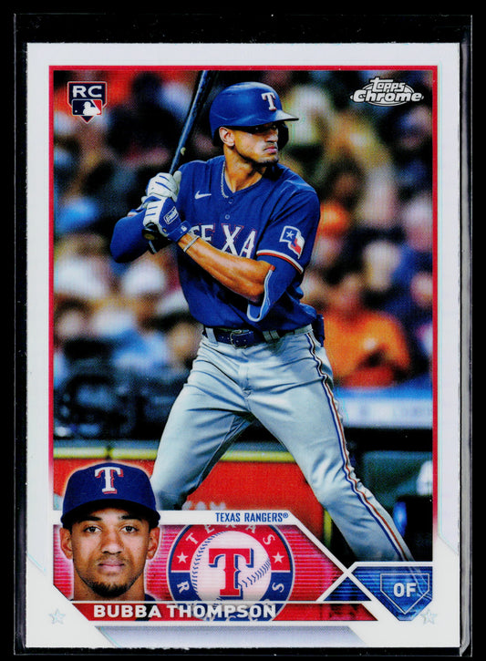 2023 Topps Chrome Bubba Thompson Refractors #58