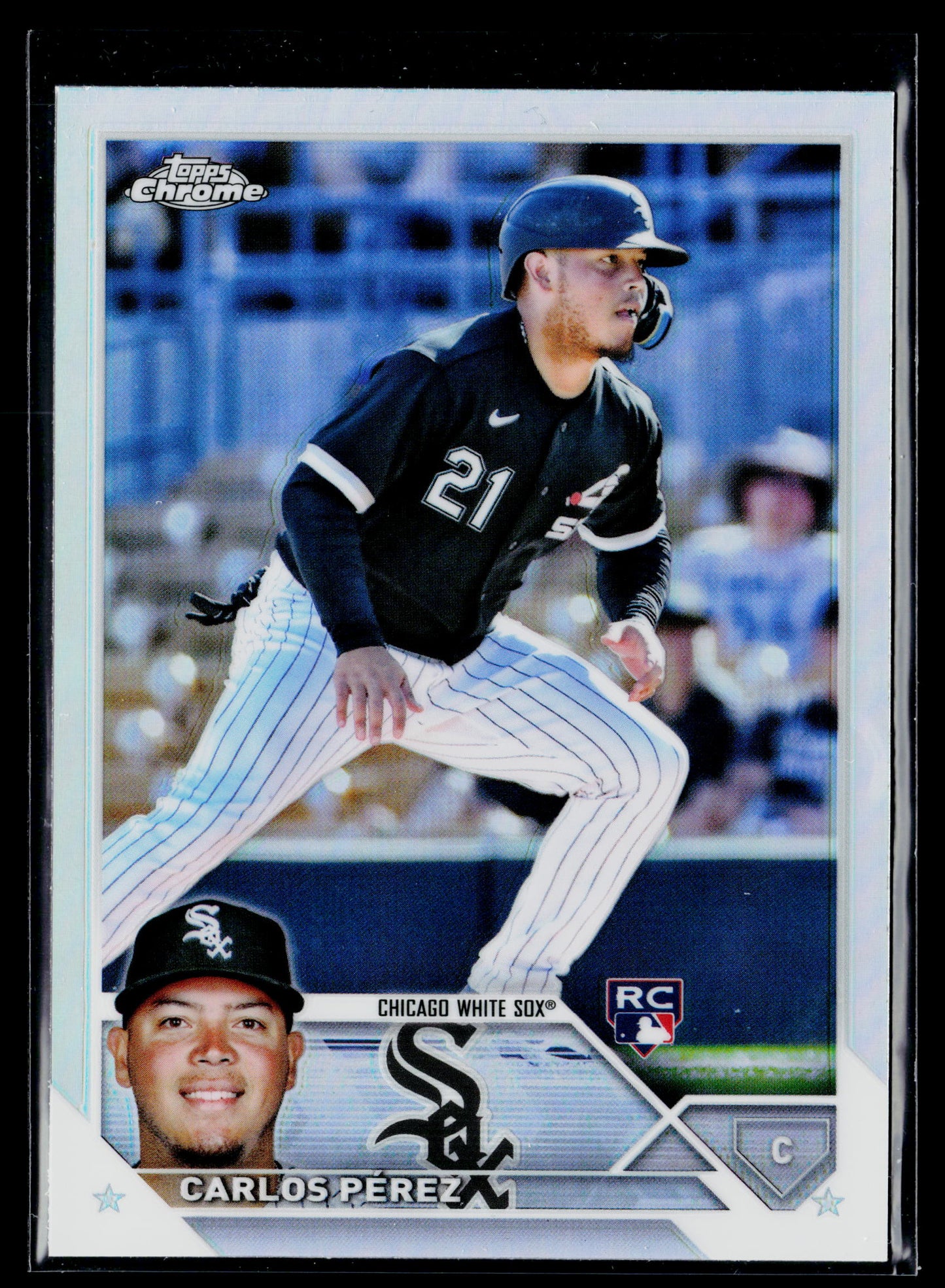 2023 Topps Chrome Carlos Pérez Refractors #133