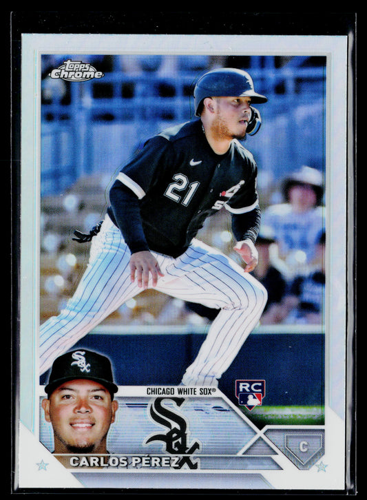 2023 Topps Chrome Carlos Pérez Refractors #133