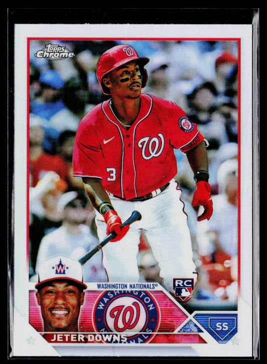 2023 Topps Chrome Jeter Downs Refractors #56