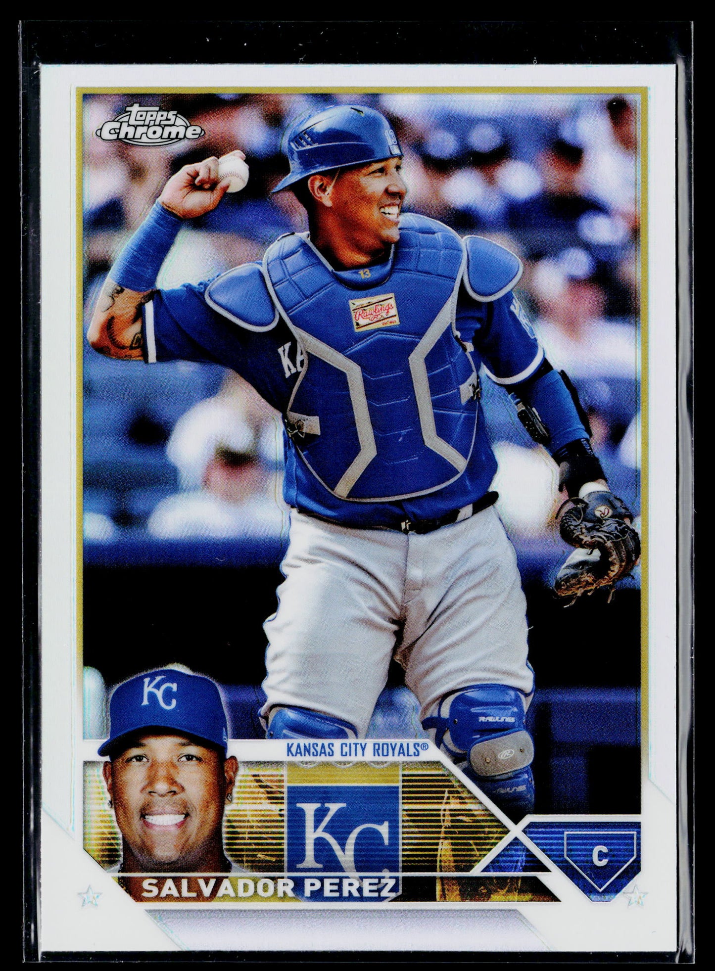2023 Topps Chrome Salvador Perez Refractors #165