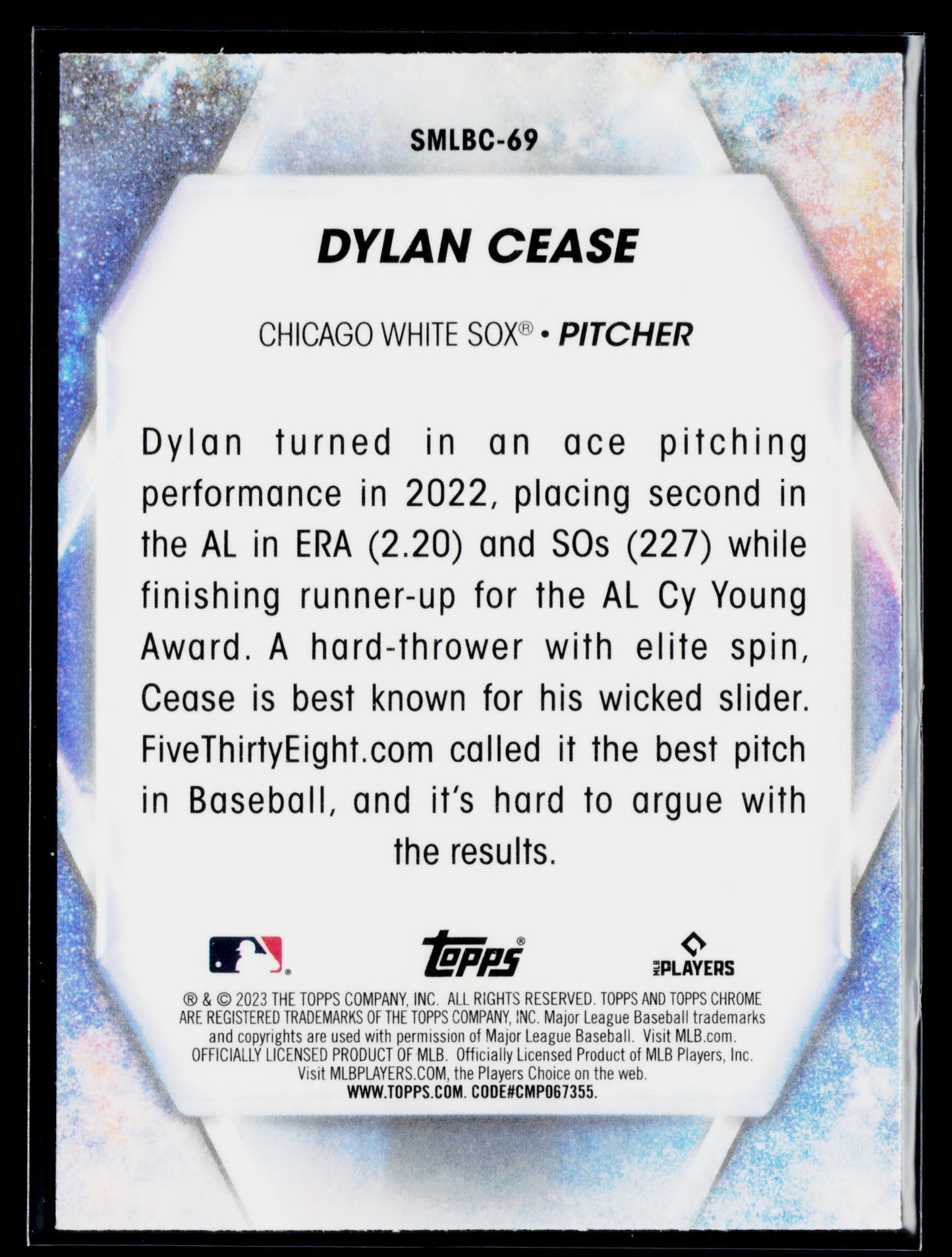 2023 Topps Update Dylan Cease Stars of MLB #SMLB-68