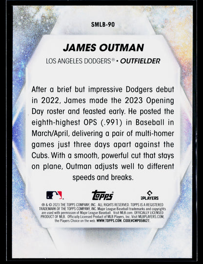 2023 Topps Update James Outman Stars of MLB #SMLB-90