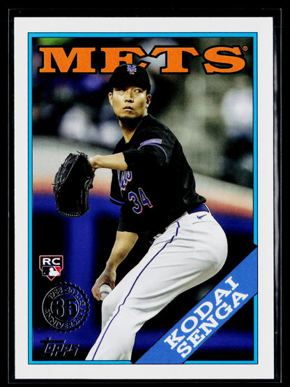 2023 Topps Update Kodai Senga 1988 Topps Baseball 35th Anniversary #88US-33